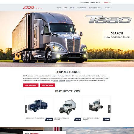 csmtruck.com screenshot